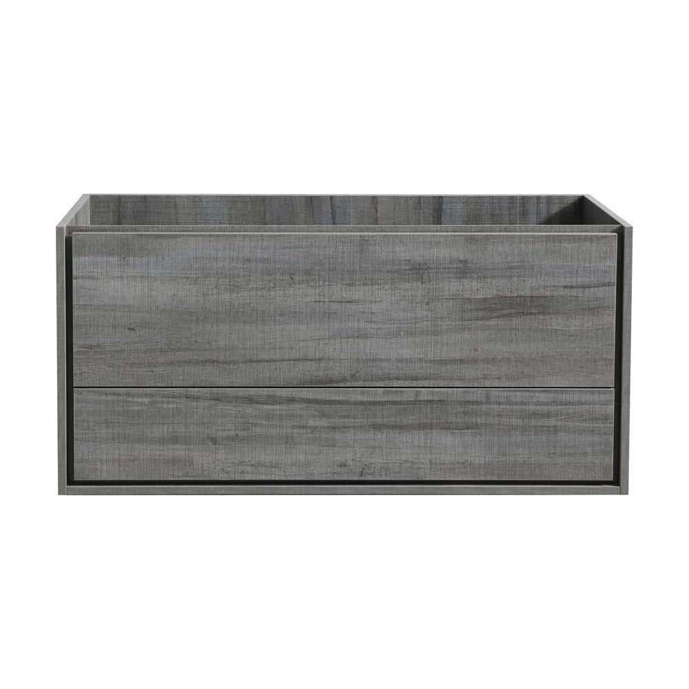 Fresca Catania 48" Ocean Gray Wall Hung Modern Bathroom Cabinet