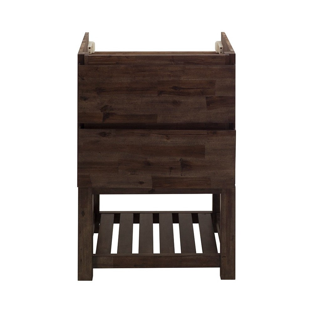 Fresca Formosa 23" Floor Standing Open Bottom Modern Bathroom Cabinet