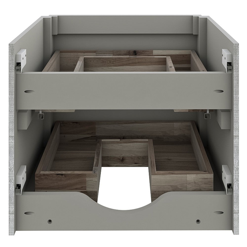 Fresca Formosa 23" Wall Hung Modern Bathroom Cabinet in Ash