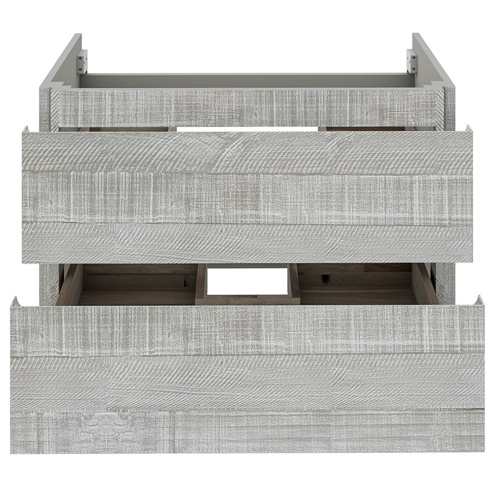 Fresca Formosa 53" Wall Hung Modern Bathroom Cabinet in Ash
