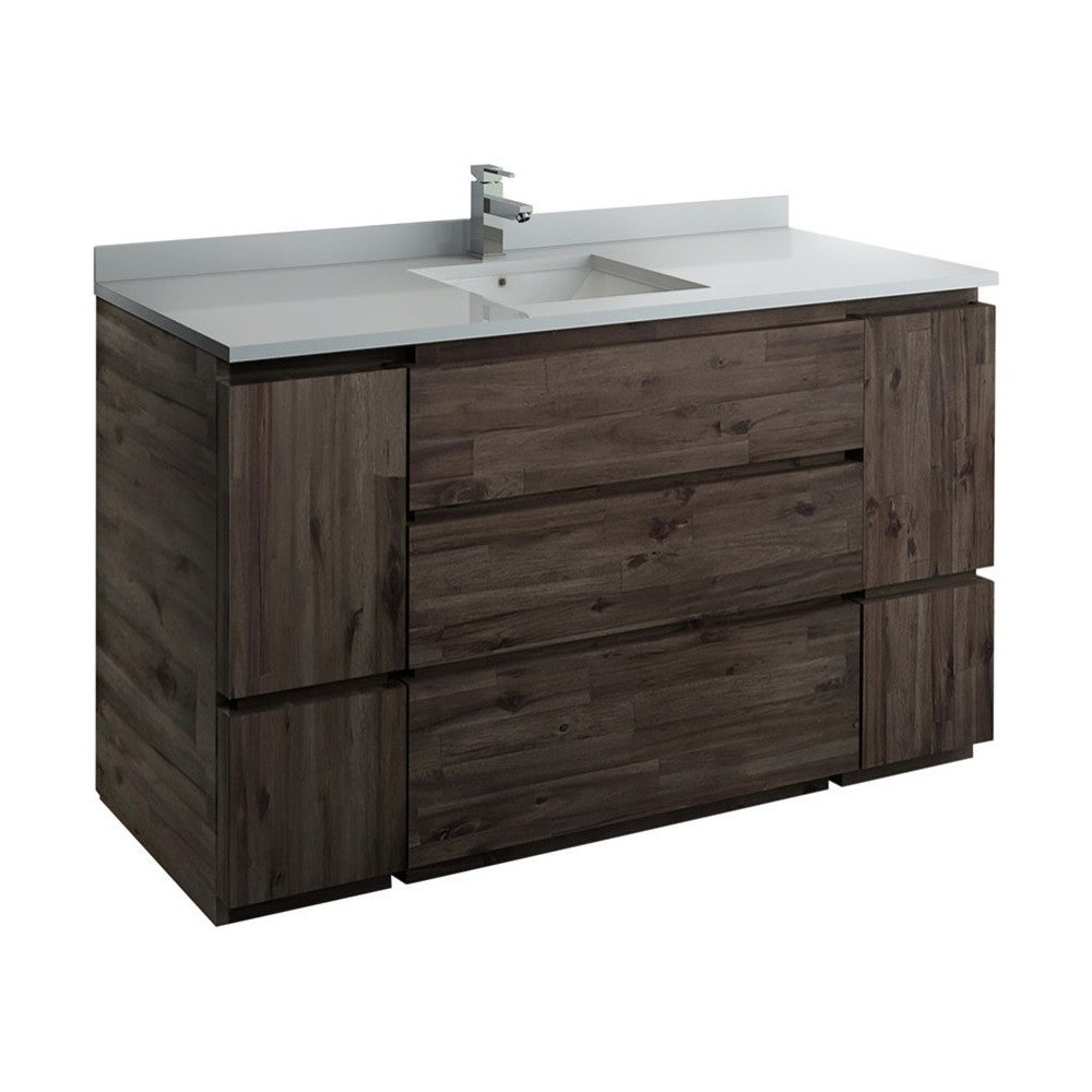 Fresca Formosa 59" Floor Standing Single Sink Modern Bathroom Cabinet