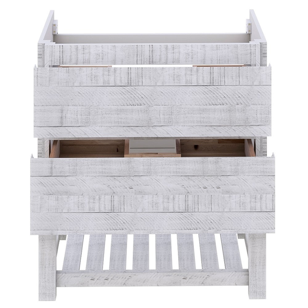 Fresca Formosa 70" Floor Standing Double Sink Bathroom Cabinet in White