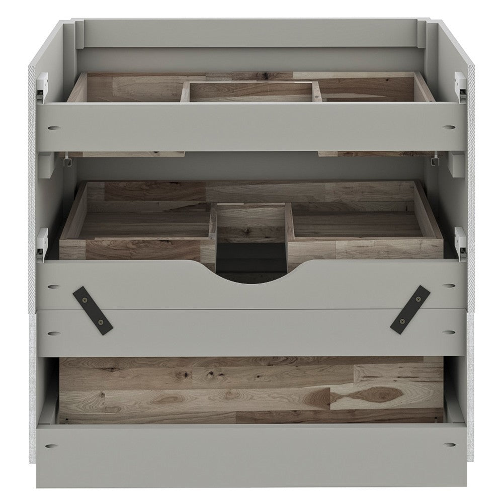 Fresca Formosa 70" Floor Standing Modern Bathroom Cabinet in Ash