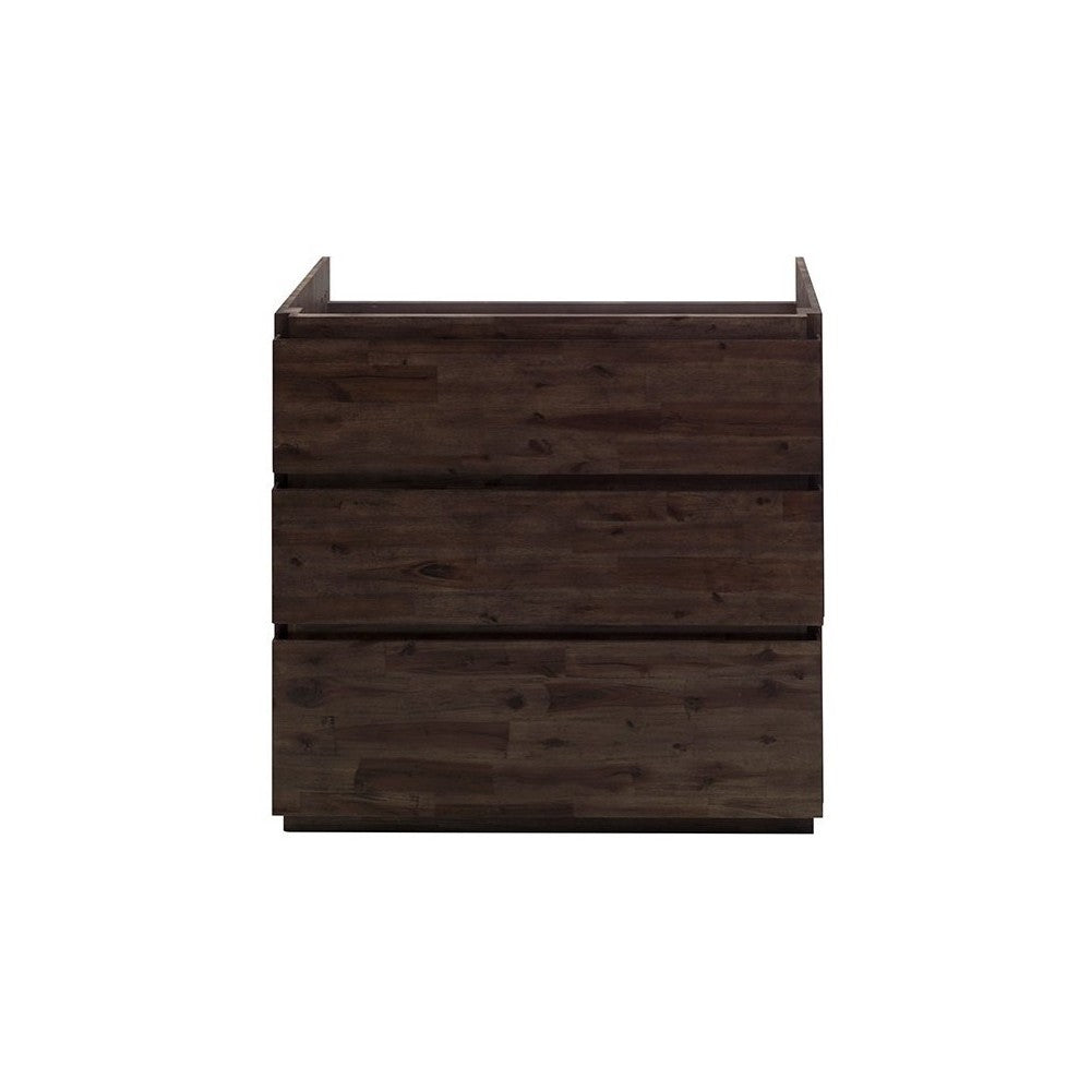Fresca Formosa 82" Floor Standing Double Sink Modern Bathroom Cabinet