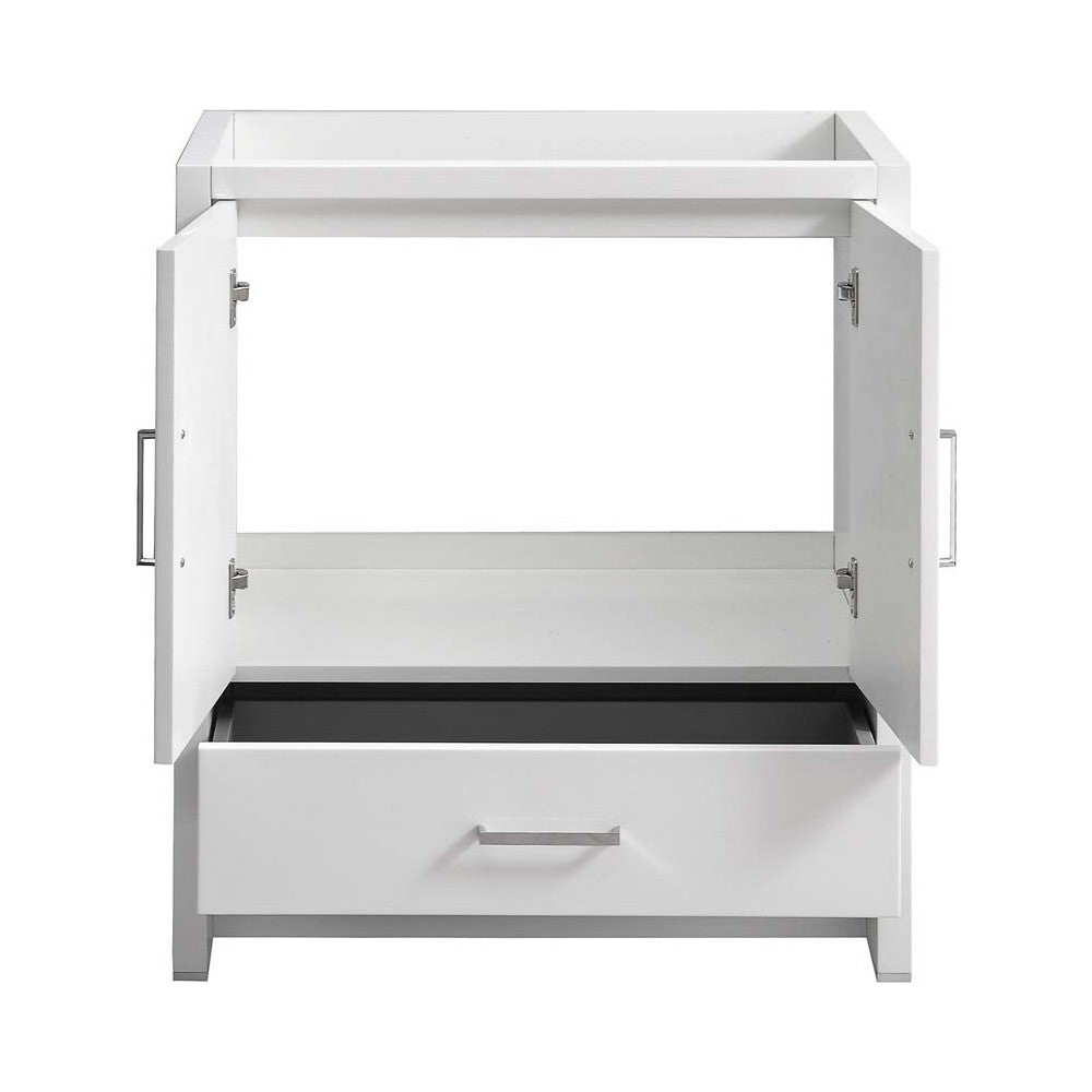 Fresca Imperia 30" Glossy White Free Standing Modern Bathroom Cabinet
