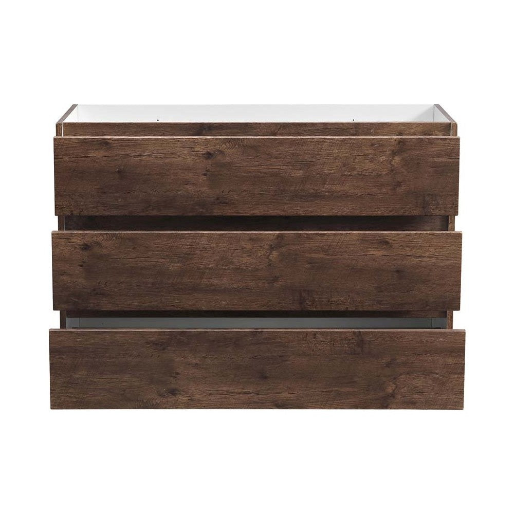 Fresca Lazzaro 48" Rosewood Free Standing Modern Bathroom Cabinet