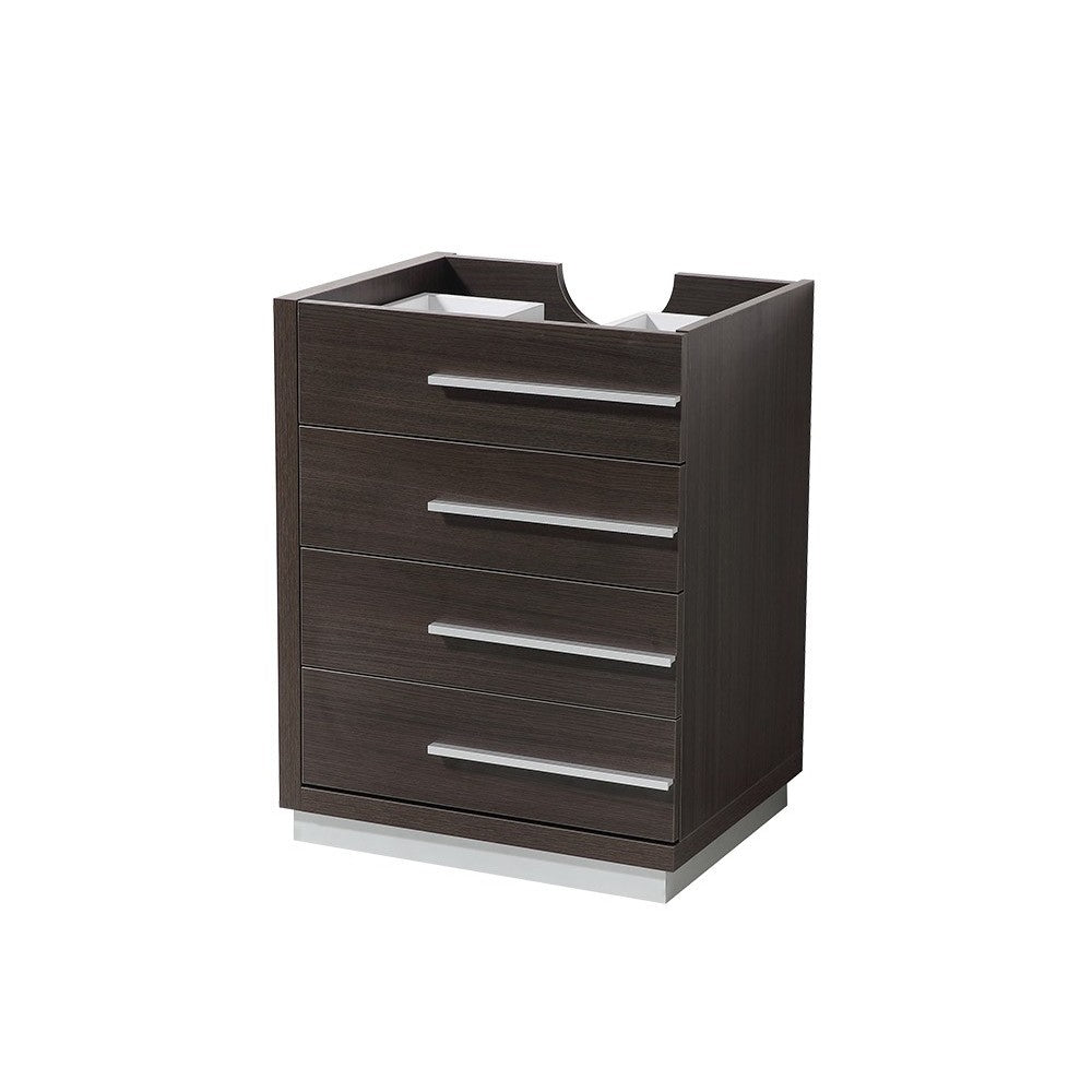 Fresca Livello 24" Gray Oak Modern Bathroom Cabinet