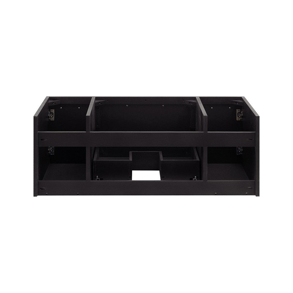 Fresca Lucera 42" Espresso Wall Hung Undermount Sink Modern Bathroom Cabinet