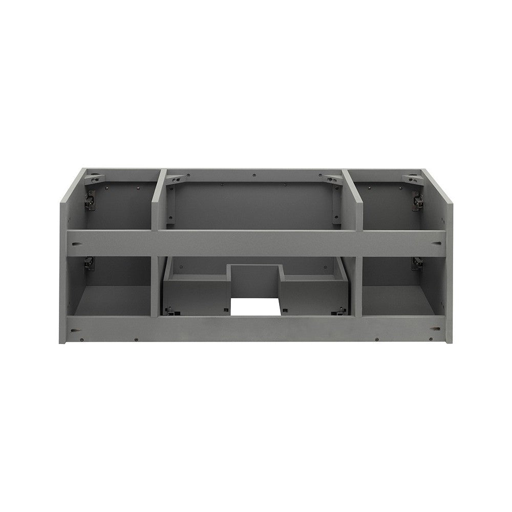 Fresca Lucera 42" Gray Wall Hung Undermount Sink Modern Bathroom Cabinet