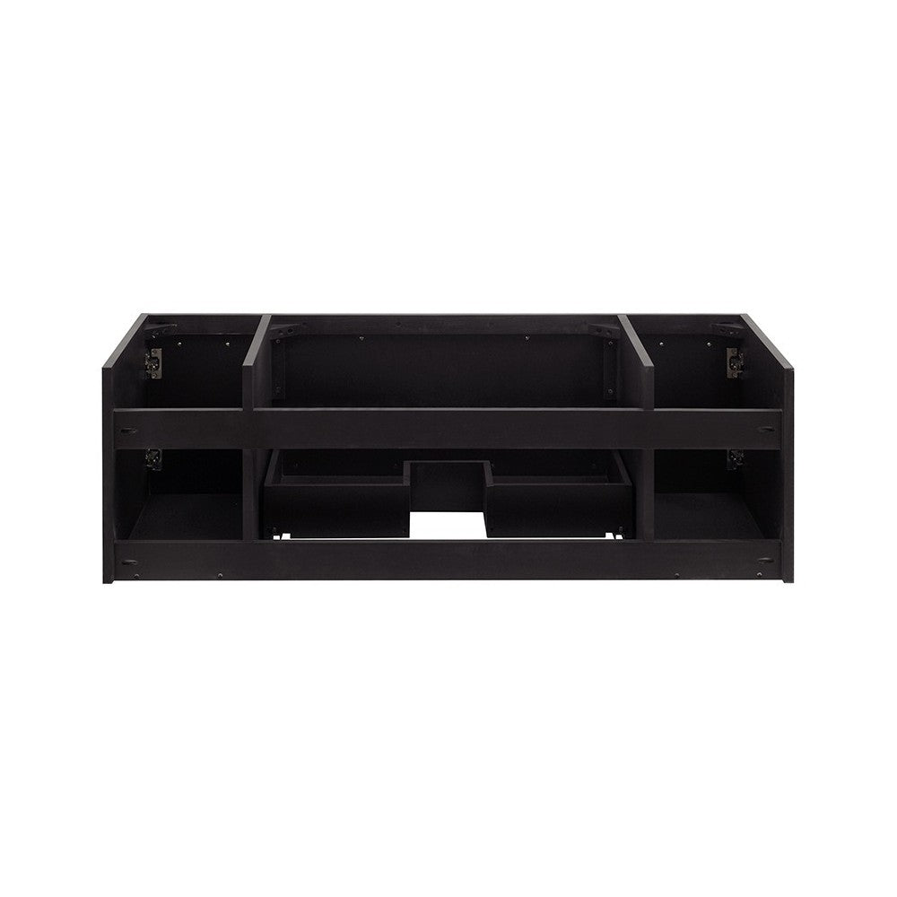 Fresca Lucera 48" Espresso Wall Hung Undermount Sink Modern Bathroom Cabinet