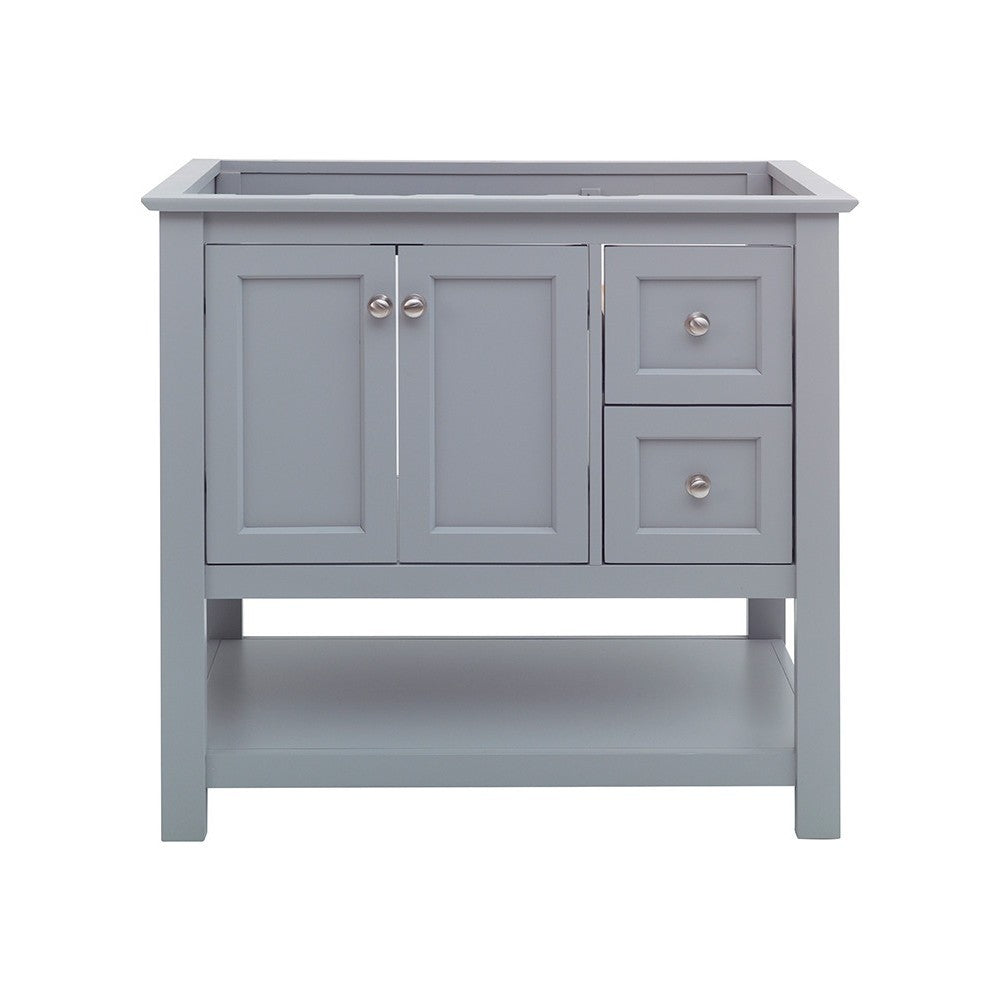 Fresca Manchester 36" Gray Traditional Bathroom Cabinet