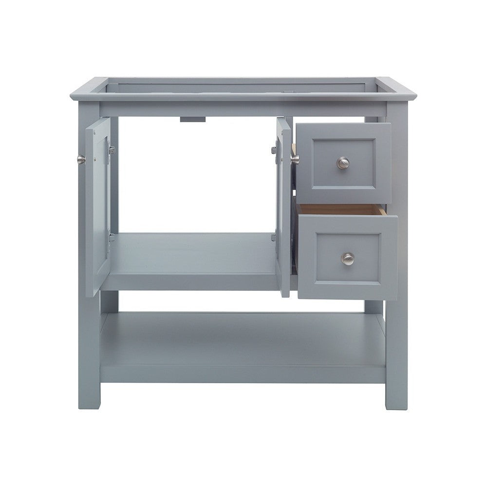 Fresca Manchester 36" Gray Traditional Bathroom Cabinet