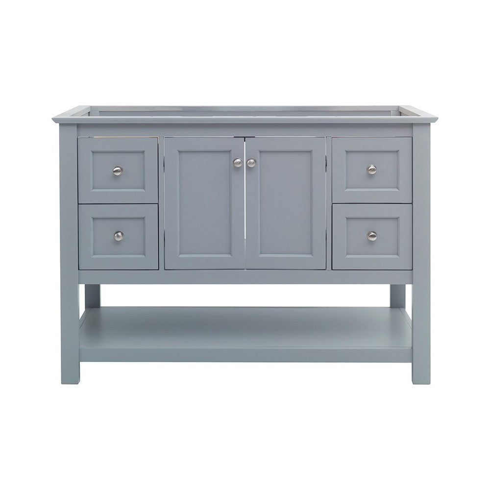 Fresca Manchester 48" Gray Traditional Bathroom Cabinet