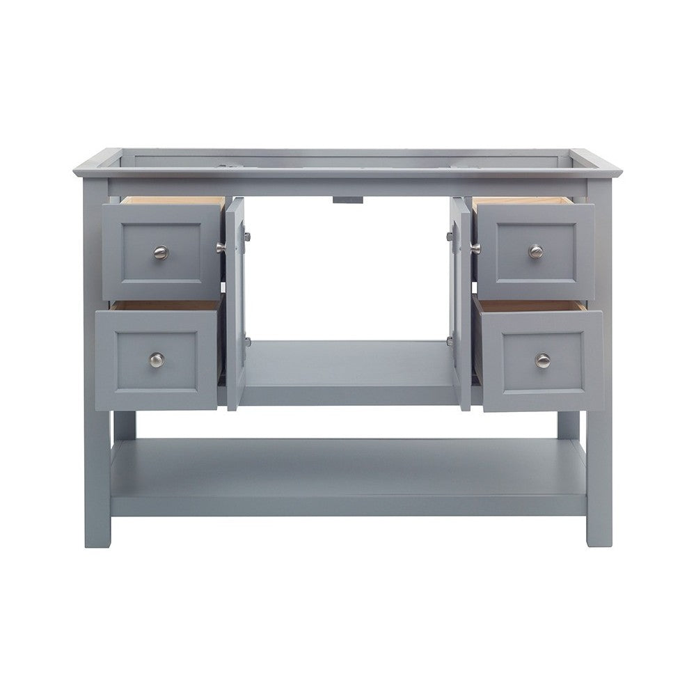 Fresca Manchester 48" Gray Traditional Bathroom Cabinet