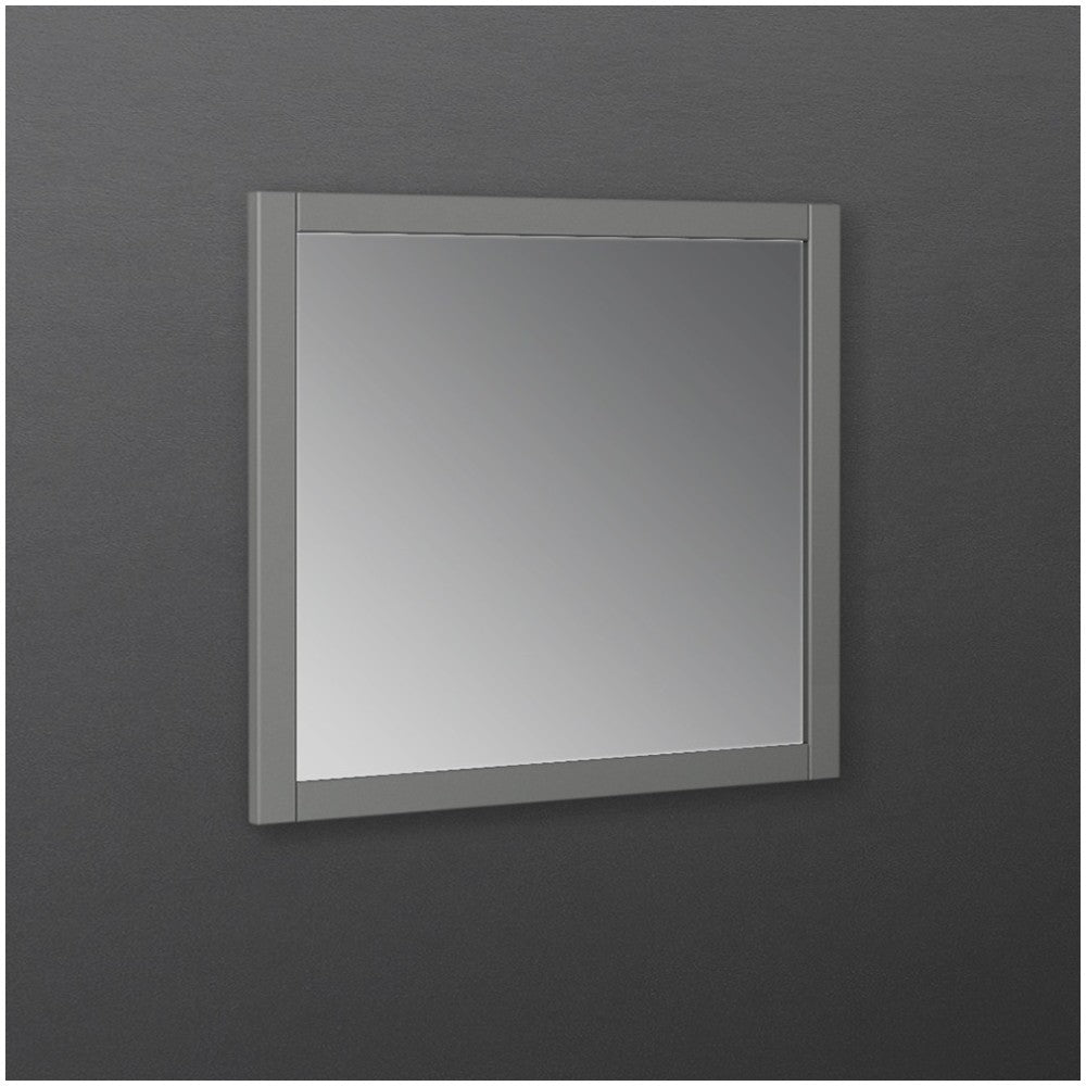 Fresca Manchester Regal 30" Gray Wood Veneer Traditional Bathroom Mirror