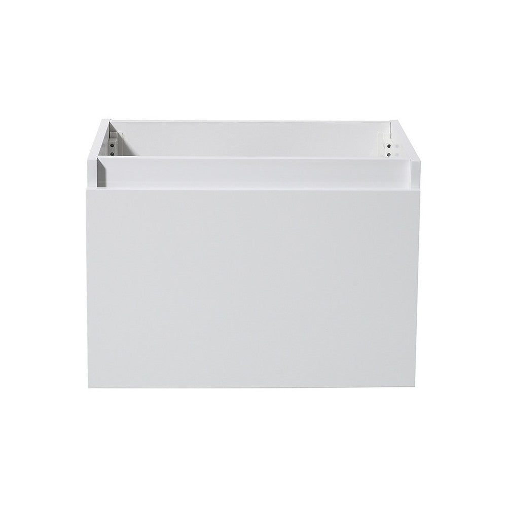 Fresca Mezzo 30" White Wall Hung Modern Bathroom Cabinet