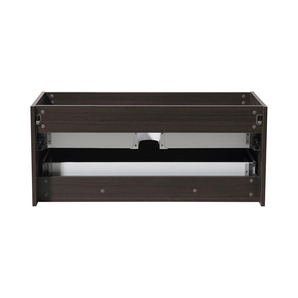 Fresca Mezzo 48" Gray Oak Wall Hung Modern Bathroom Cabinet