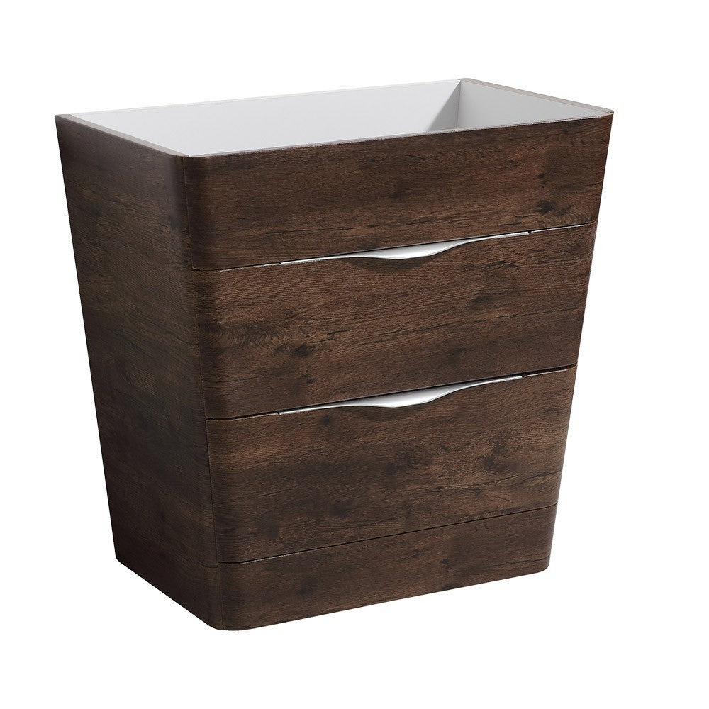 Fresca Milano 32" Rosewood Modern Bathroom Cabinet