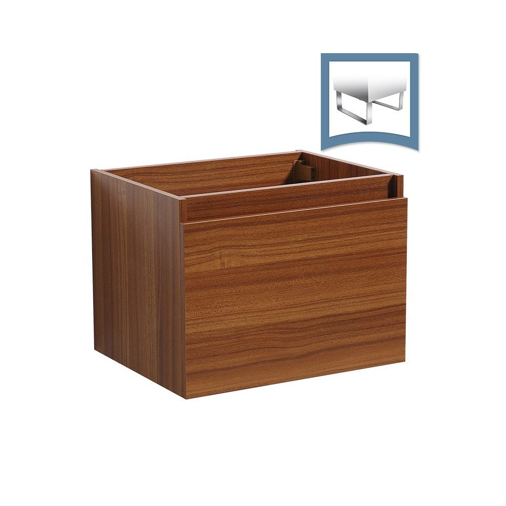Fresca Nano 24" Teak Modern Bathroom Cabinet
