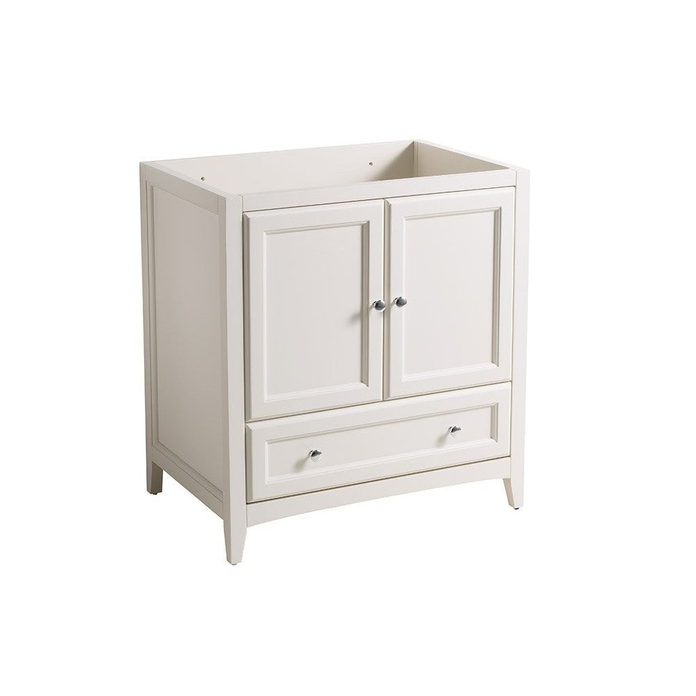 Fresca Oxford 30" Antique White Traditional Bathroom Cabinet