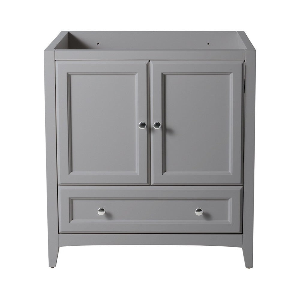 Fresca Oxford 30" Gray Traditional Bathroom Cabinet