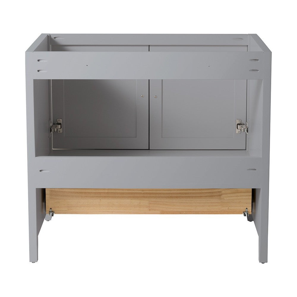 Fresca Oxford 36" Gray Traditional Bathroom Cabinet