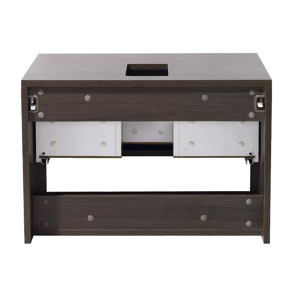 Fresca Potenza 28" Gray Oak Modern Bathroom Cabinet