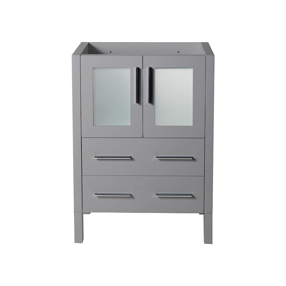 Fresca Torino 24" Gray Modern Bathroom Cabinet