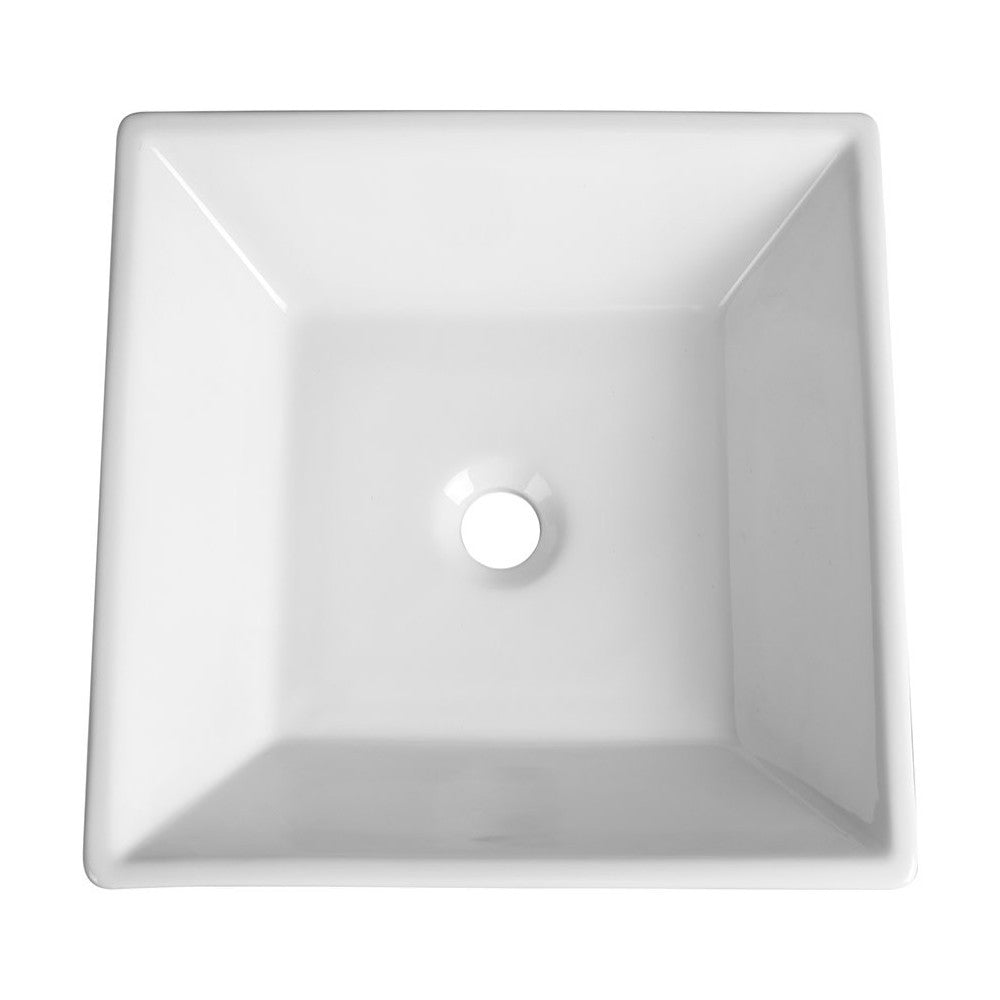Fresca Torino White Vessel Sink