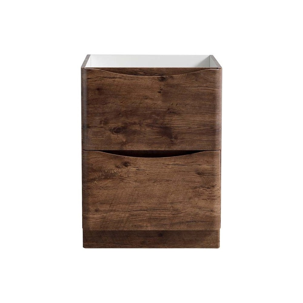 Fresca Tuscany 24" Rosewood Free Standing Modern Bathroom Cabinet