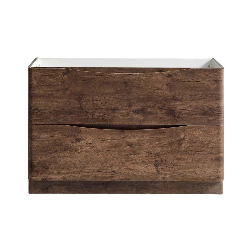 Fresca Tuscany 48" Rosewood Free Standing Modern Bathroom Cabinet