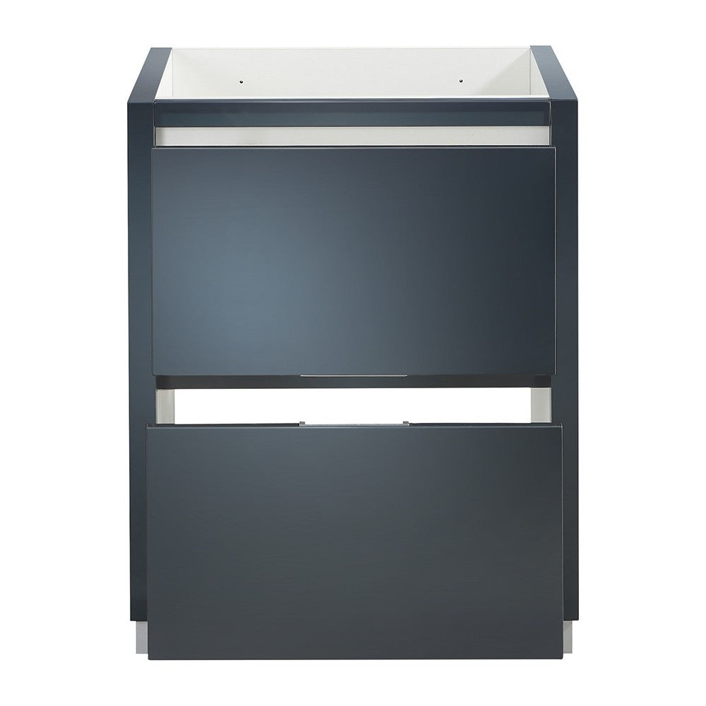 Fresca Valencia 24" Dark Slate Gray Free Standing Modern Bathroom Cabinet