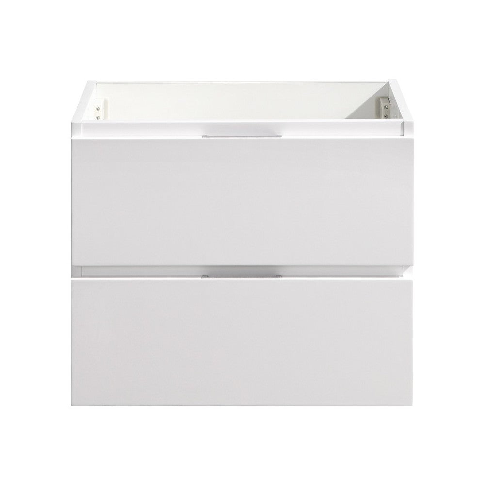 Fresca Valencia 24" Glossy White Wall Hung Modern Bathroom Cabinet