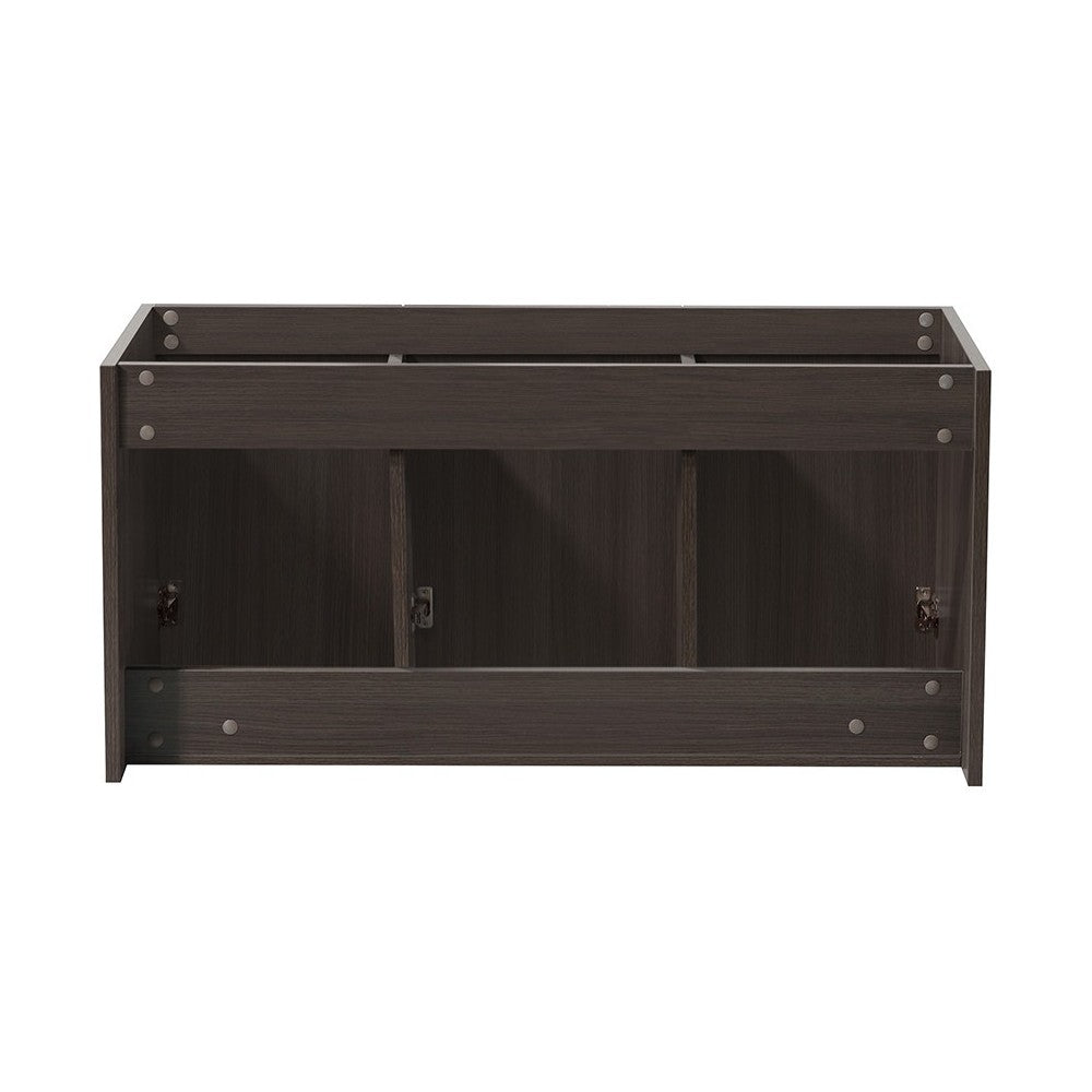 Fresca Vista 48" Gray Oak Wall Hung Modern Bathroom Cabinet