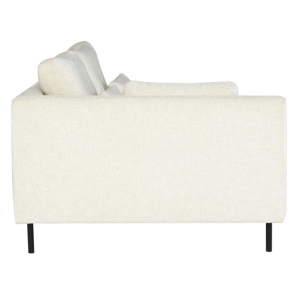 Gigi Coconut Fabric Modular Sofa Left