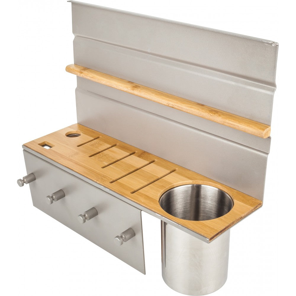 96 mm Center-to-Center Polished Chrome Wheeler Cabinet Pull