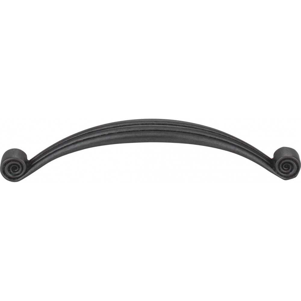 1-7/16" Diameter Satin Nickel Button Glass Harlow Cabinet Knob