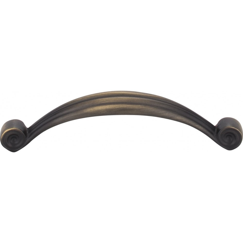 36" Blue Steel Katara Vanity, left offset, Black Granite Vanity Top, undermount rectangle bowl