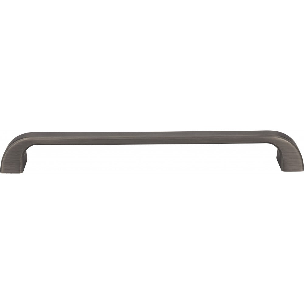 96 mm Center-to-Center Brushed Oil Rubbed Bronze Flared Philip Cabinet Pull
