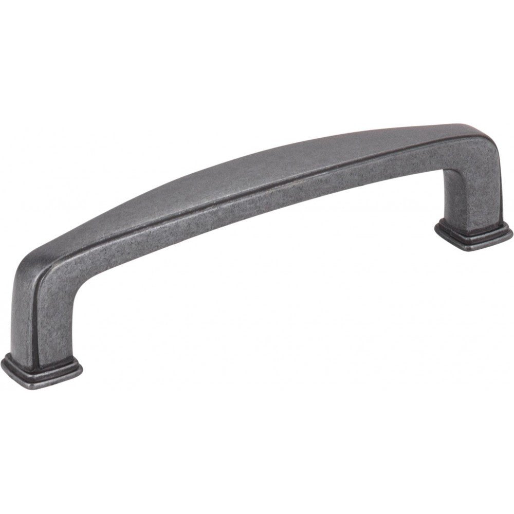 1-1/4" Overall Length Matte Black Square Annadale Cabinet Knob