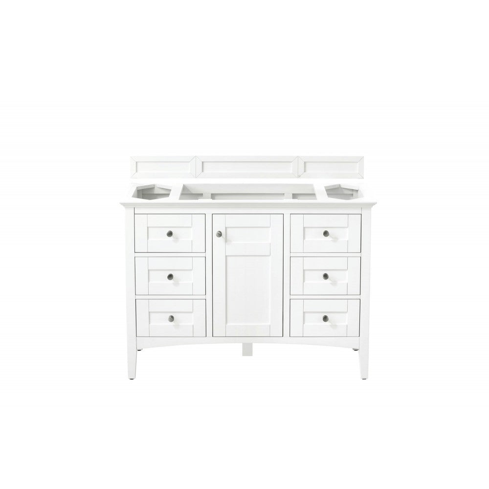 Palisades 48" Single Vanity, Bright White