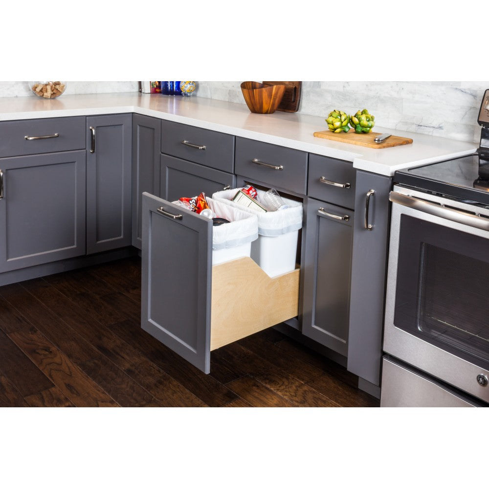 3" Center-to-Center Brushed Oil Rubbed Bronze Rae Cabinet Pull