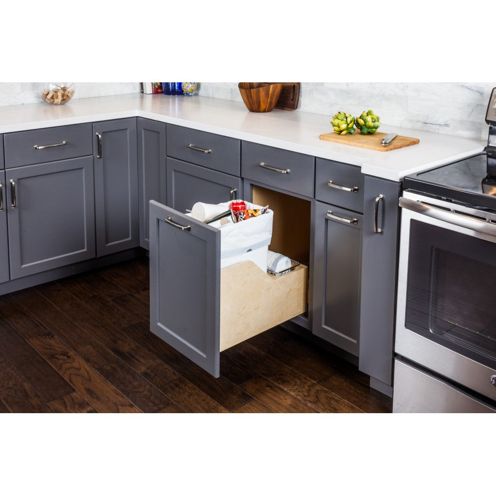 160 mm Center-to-Center Distressed Oil Rubbed Bronze Bremen 1 Cabinet Pull