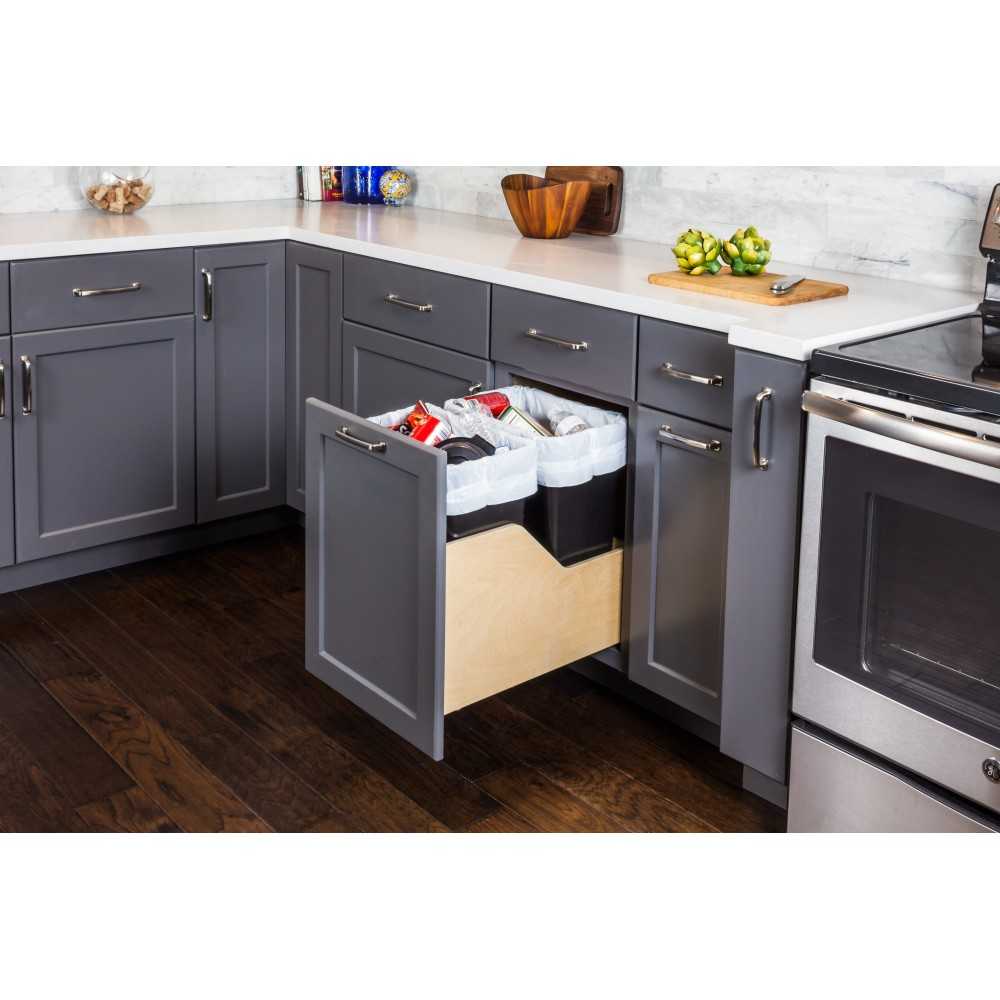 96 mm Center-to-Center Satin Nickel Square Dominique Cabinet Bar Pull