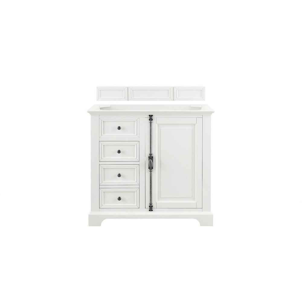 Providence 36" Single Vanity Cabinet, Bright White