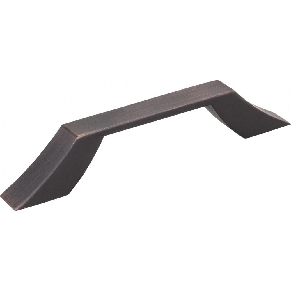 224 mm Center-to-Center Matte Black Key West Cabinet Bar Pull