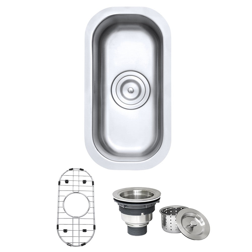 Ruvati Parmi 9.5 x 18 inch Undermount Bar Sink