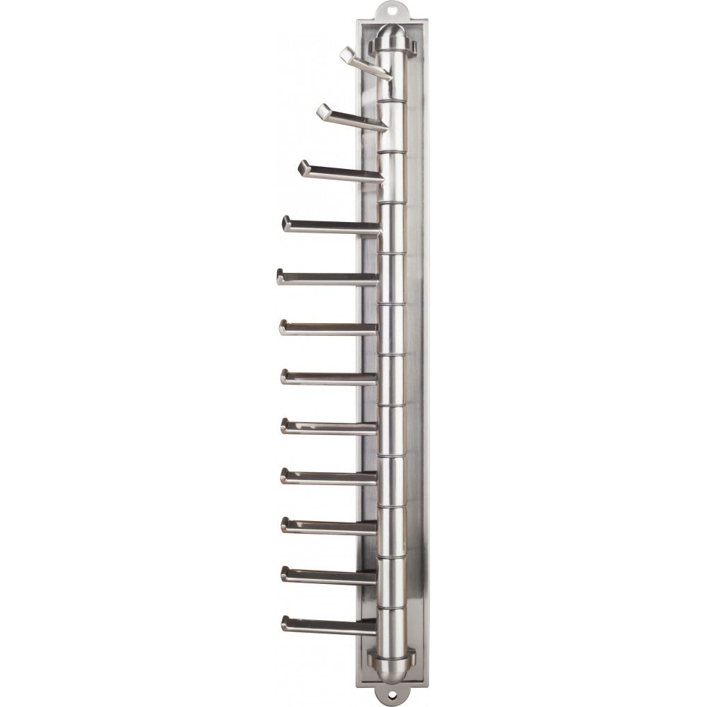 12" Center-to-Center Brushed Pewter Durham Appliance Handle