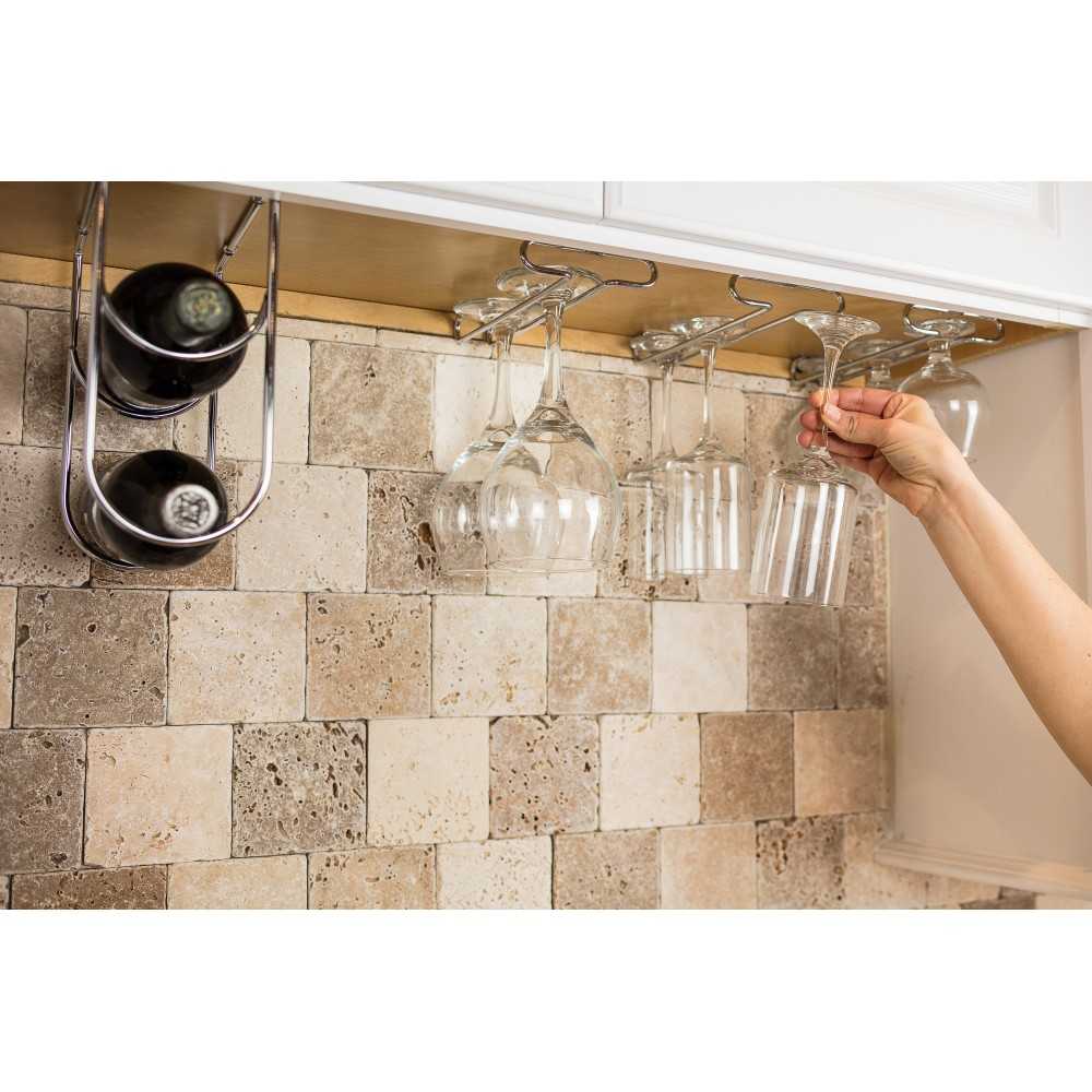 2" Brushed Gold Dominique Cabinet "T" Knob