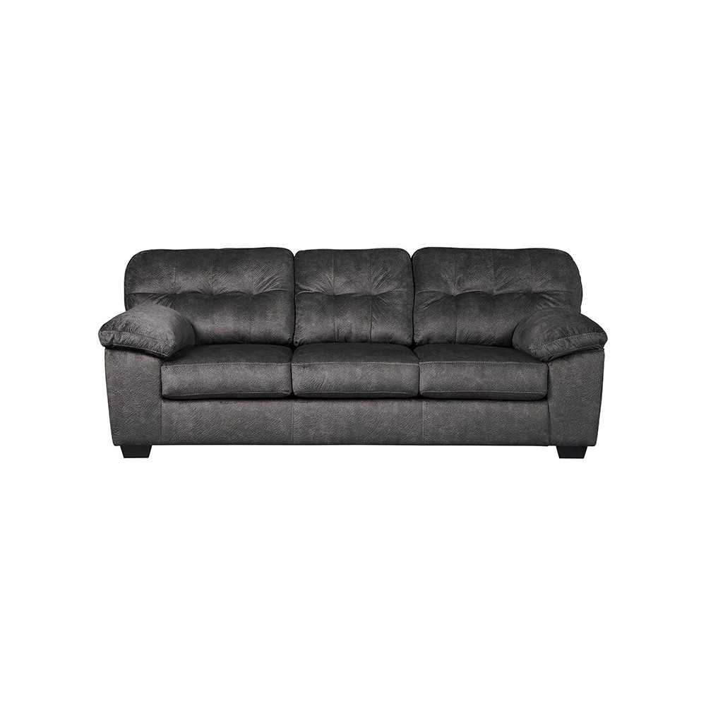 Signature Design by Ashley Accrington Sofa in Granite Microfiber